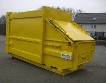 presa za sve vrste stišljivog otpada, veličina kontejnera 6 - 12 m3, prevoz sa samoutovarivačem