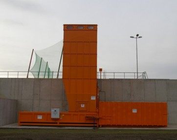 pretovarna stanica za sve vrste stišljivog otpada, kontejner od 16- 30 m3, prevoz sa rol kiperom